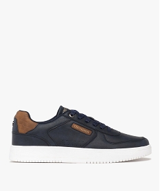 GEMO Baskets homme style casual à lacets - Chevignon bleu chine