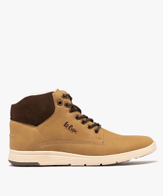 GEMO Boots fourrées à lacets homme - Lee Cooper jaune standard
