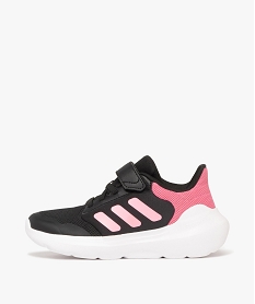 GEMO Baskets fille à scratch et semelle amortissante Tensaur Run - Adidas Noir