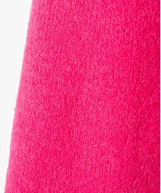 echarpe femme en maille cotelee rose standard autres accessoiresK276601_2