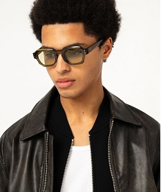GEMO Sweat zippé en molleton doux homme noir standard