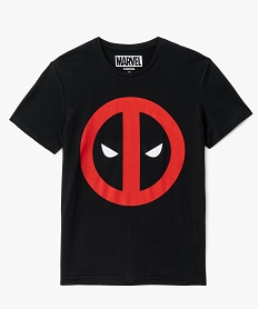 GEMO Tee-shirt à manches courtes motif DeadPool homme - Marvel noir standard
