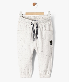 GEMO Pantalon en maille intérieur molletonné bébé garçon - LuluCastagnette Beige