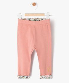 GEMO Legging réversible bébé fille - LuluCastagnette Rose