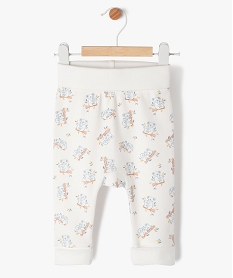 GEMO Pantalon évolutif en maille imprimée koalas bébé Beige