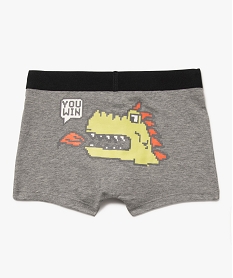 boxers en coton stretch motif jeu video (lot de 2) garcon multicoloreK431401_3