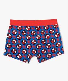 boxers assortis a motif spiderman garcon (lot de 2) - marvel rougeK431701_3