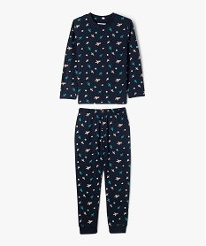 GEMO Pyjama en coton 2 pièces à motif fusées garçon Imprimé