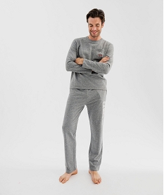 GEMO Pyjama chaud homme - Camps United Gris