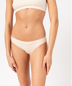 GEMO Culotte en maille extensible femme rose standard