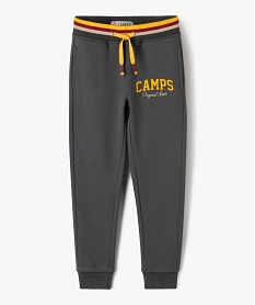 GEMO Pantalon de jogging intérieur molletonné garçon - Camps United Gris