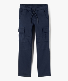 GEMO Pantalon cargo résistant garçon navy