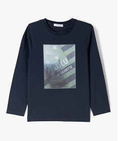 GEMO Tee-shirt manches longues avec motif animé garçon - LuluCastagnette navy