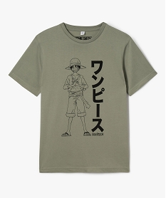 GEMO Tee-shirt manches courtes imprimé Luffy garçon - One Piece kalamata