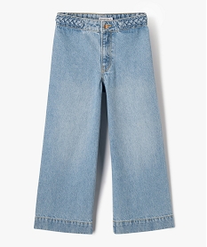 GEMO Jean wide leg fille - LuluCastagnette Gris