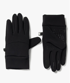 GEMO Gants tactiles avec doublure polaire homme noir standard