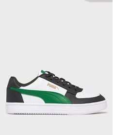 GEMO Baskets basses à lacets Rebound V6 garçon - Puma Vert