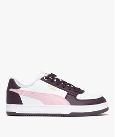 GEMO Baskets tricolores fermeture lacets femme - Puma blanc standard