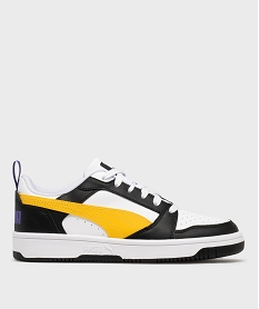 GEMO Baskets Rebound V6 garçon - Puma blanc standard