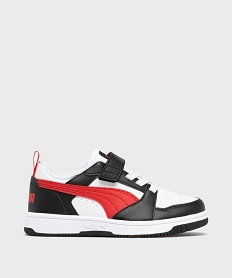 GEMO Baskets Rebound V6 Lo garçon - Puma blanc standard