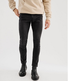 GEMO Jean slim en denim stretch homme Noir