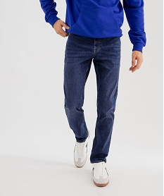 GEMO Jean slim en denim de coton stretch homme bleu standard