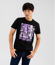 GEMO Tee-shirt manches courtes imprimé homme - Junji Ito Collection noir standard