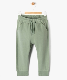 GEMO Pantalon de jogging avec intérieur molletonné bébé Vert