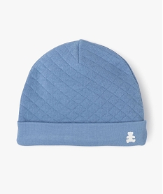 GEMO Bonnet à revers bébé garçon - LuluCastagnette Bleu