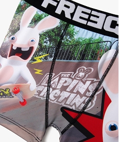 boxer en microfibre imprime les lapins cretins garcon - freegun multicoloreL629401_4