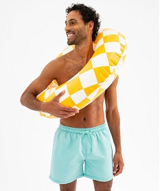 GEMO Short de bain uni homme bleu standard