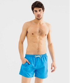GEMO Short de bain ample homme bleu standard