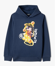 GEMO Sweat à capuche avec motif manga garçon - Dragon Ball Bleu