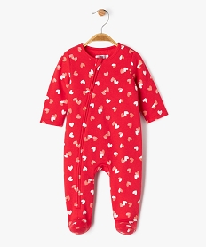 GEMO Pyjama en molleton doux et chaud bébé rose standard