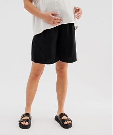 GEMO Short ample en viscose spécial maternité noir standard