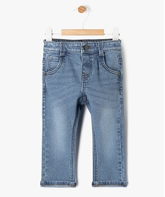 GEMO Jean slim extensible bébé garçon bleu standard
