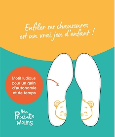 GEMO Baskets montantes pailletées à bout recouvert fille Rose