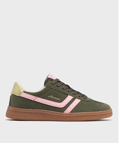 GEMO Baskets à lacets avec empiècements scintillants femme - Ellesse Vert