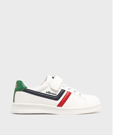 GEMO Baskets avec bandes colorées garçon - Ellesse Blanc