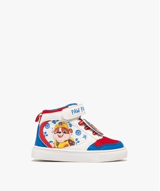 GEMO Baskets montantes à lacets élastiques et scratch imprimées bébé garçon - La PatPatrouille Bleu