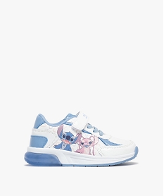 GEMO Baskets avec semelle lumineuse fille motif Stitch - Disney Bleu