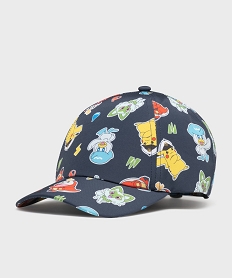GEMO Casquette imprimée multicolore garçon - Pokemon Bleu