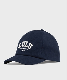 GEMO Casquette avec inscription brodée enfant - LuluCastagnette Bleu