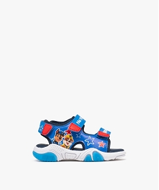 GEMO Sandales sport à scratch et semelle lumineuse bébé garçon - La PatPatrouille bleu standard