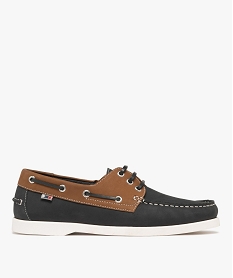 GEMO Chaussures bateau bicolore - Tanéo Orange
