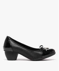 GEMO Escarpins confort look ballerine femme noir standard