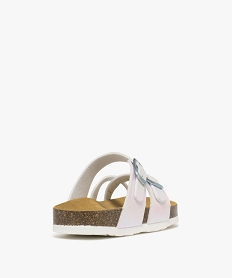 mules a brides croisees et irisees fille blanc standardM111401_4