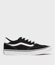 GEMO Baskets basses en cuir suédé et textile Brooklyn femme - Vans noir standard