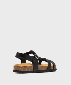 sandales a bride centrale brillante fille noir standardM132001_4