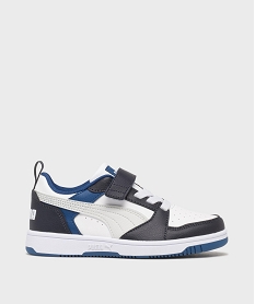 GEMO Baskets Rebound V6 Low garçon- Puma blanc standard
